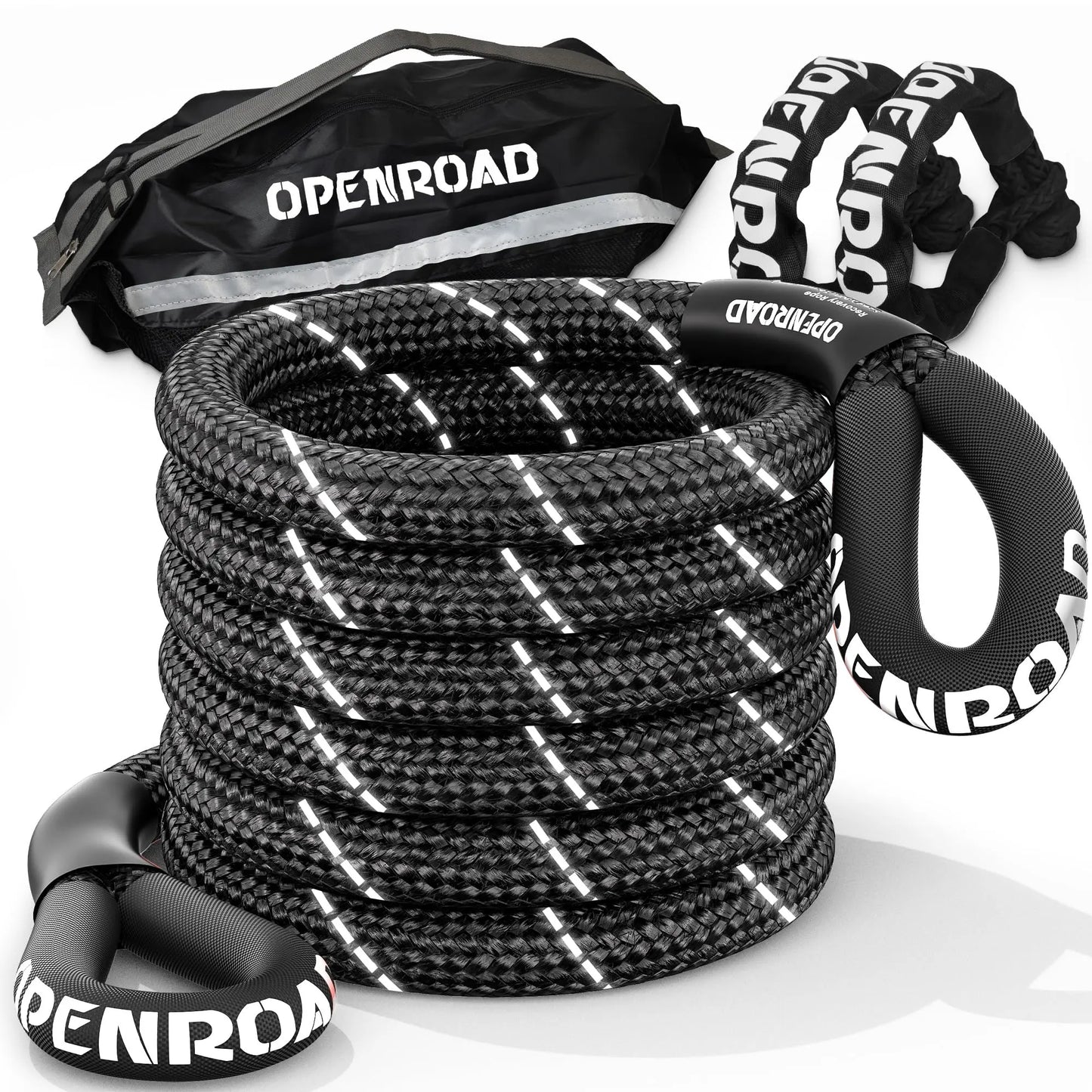 Kinetic Recovery Rope – 36,000 LBS Breaking Strength