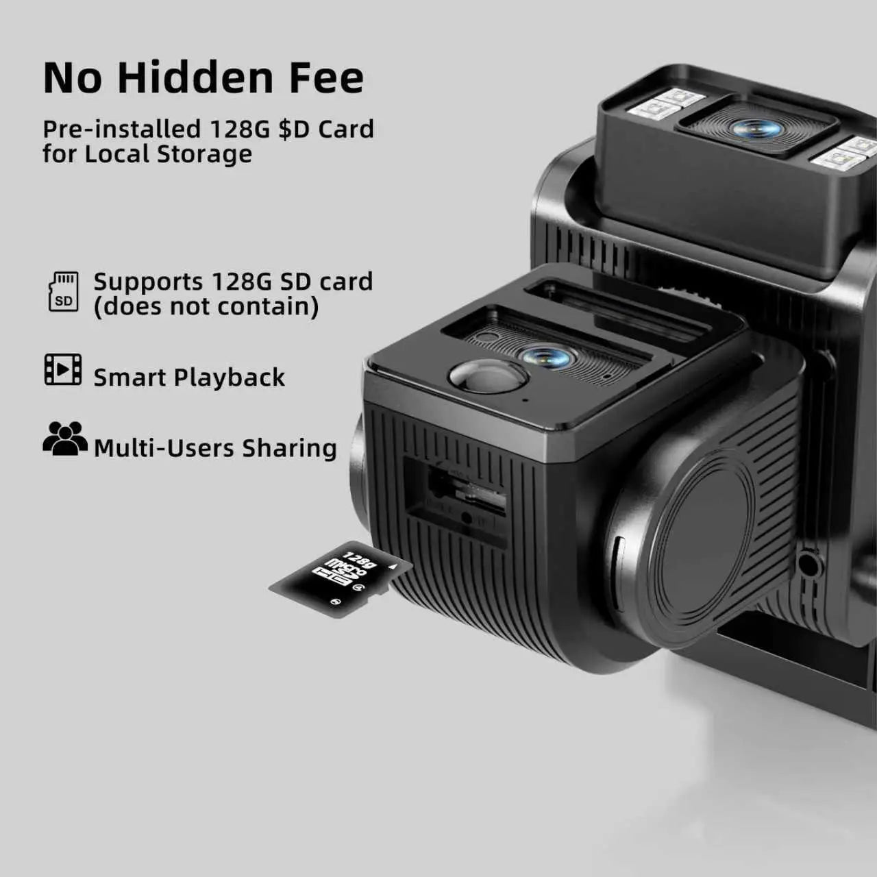⏰Up to 60% OFF, last six hours! - New solar-powered portable WiFi smart 1080p surveillance camera with two-way audio