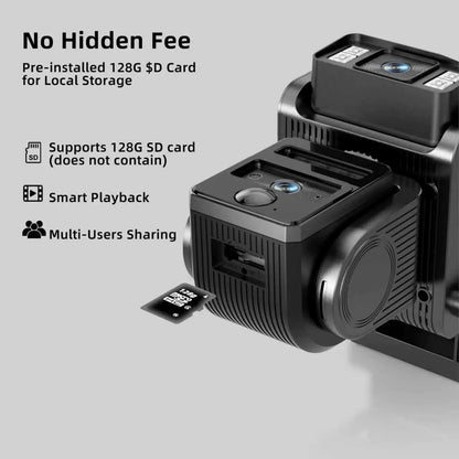⏰Up to 60% OFF, last six hours! - New solar-powered portable WiFi smart 1080p surveillance camera with two-way audio