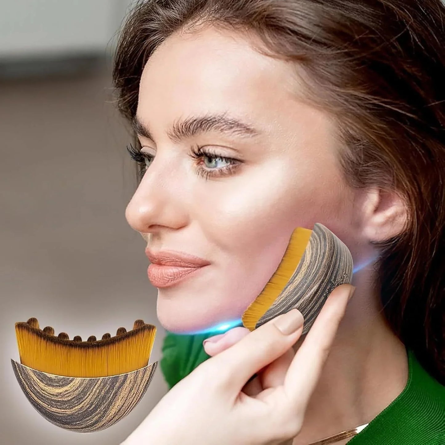 Final 3 hours 35% off:🔥Facial Brush Massage Eye and Neck Care Brush🔥