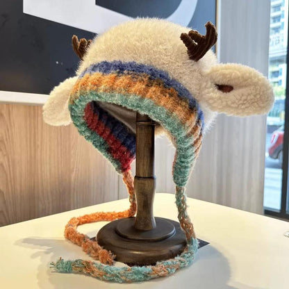 ⏰Black Friday-49%OFF:🔥Christmas Antler Hat (It can be used as a handbag），Unlimited head size