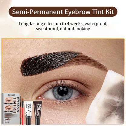 💎Eyebrow Tint Kit,Long-lasting Waterproof Sweat-proof👑