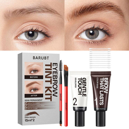 💎Eyebrow Tint Kit,Long-lasting Waterproof Sweat-proof👑