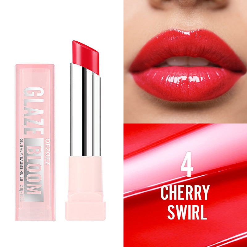 🍑Hydrating Tinted Oil Balm💧 – Sheer Buildable Color with Moisture-Rich Shine