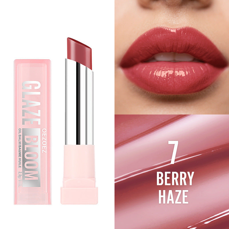 🍑Hydrating Tinted Oil Balm💧 – Sheer Buildable Color with Moisture-Rich Shine