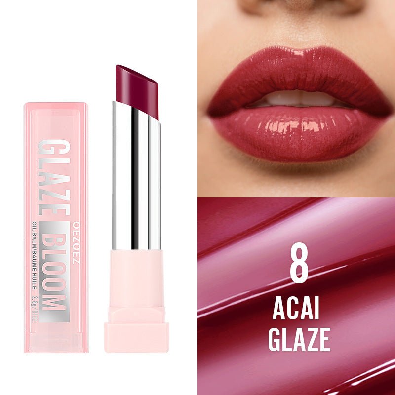 🍑Hydrating Tinted Oil Balm💧 – Sheer Buildable Color with Moisture-Rich Shine