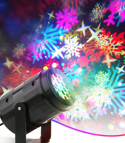 🎁NESLEMY Christmas Projection Lamp 5V/1A with 16 Patterns USB Powered for Home🎅