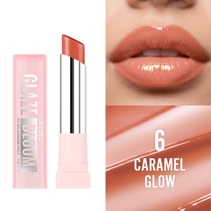 🍑Hydrating Tinted Oil Balm💧 – Sheer Buildable Color with Moisture-Rich Shine