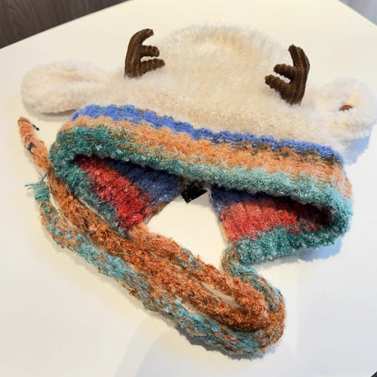 ⏰Black Friday-49%OFF:🔥Christmas Antler Hat (It can be used as a handbag），Unlimited head size