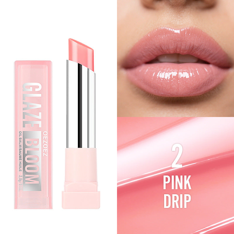 🍑Hydrating Tinted Oil Balm💧 – Sheer Buildable Color with Moisture-Rich Shine