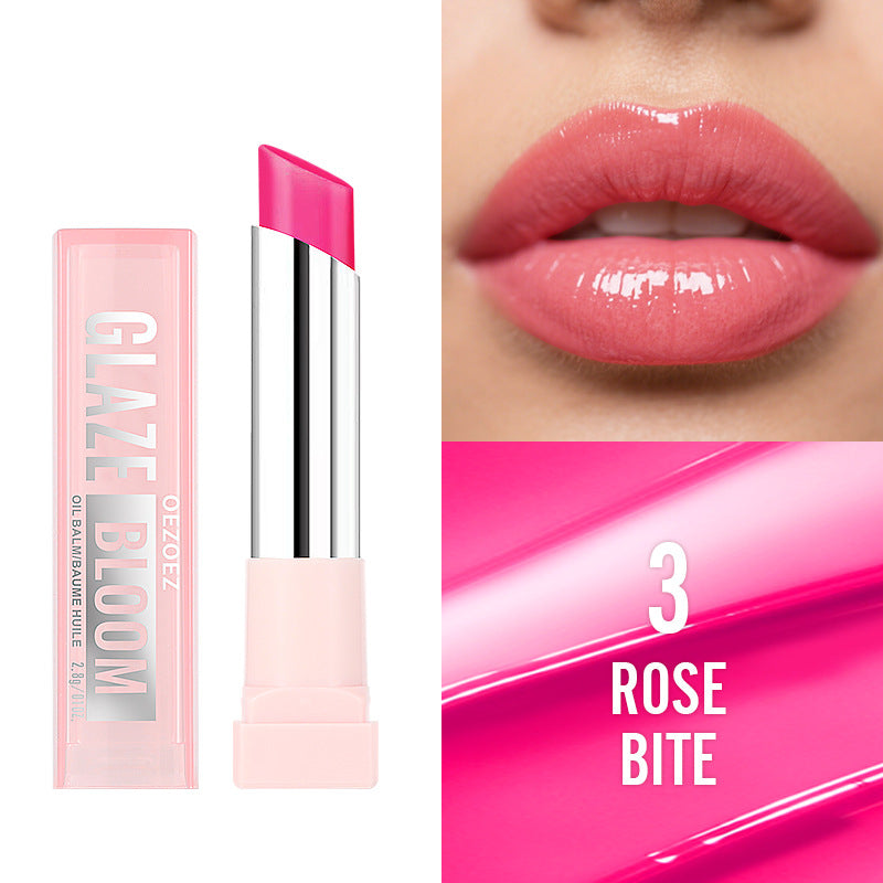 🍑Hydrating Tinted Oil Balm💧 – Sheer Buildable Color with Moisture-Rich Shine