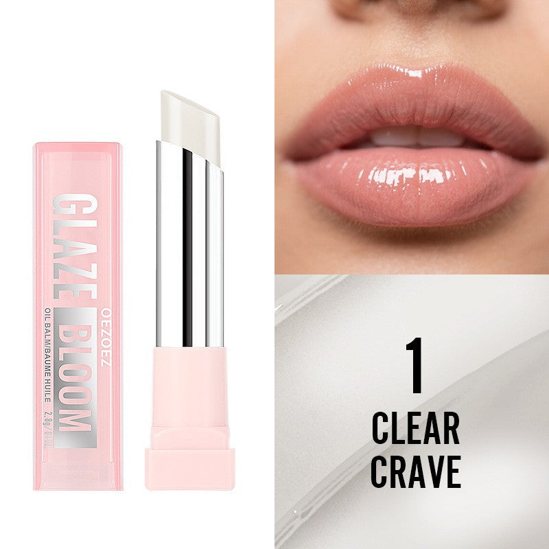 🍑Hydrating Tinted Oil Balm💧 – Sheer Buildable Color with Moisture-Rich Shine