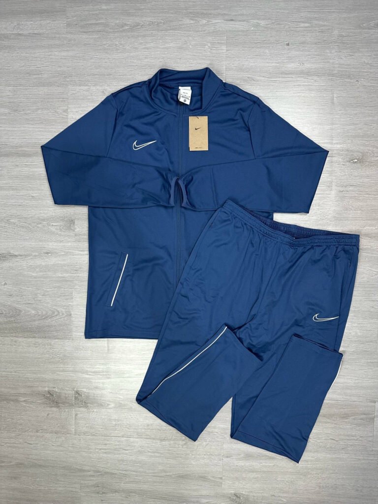 Conjunto  Dri-Fit 2021 (Azul Marinho e Branco)